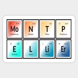 Montpellier Elements Sticker